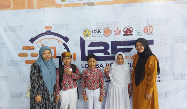 Peserta Lomba Berhitung Cepat oleh Fakultas Teknik Unsyiah di Balai Meuseuraya Aceh (BMA)